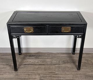 CHINESE BLACK TABLE DESK