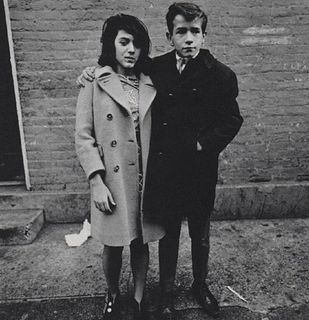 Diane Arbus, Teenage couple on Hudson Street, N.Y.C ,