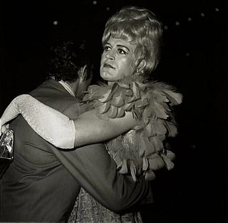 Diane Arbus, Two Men Dancing, Drag Ball, NYC, 1970