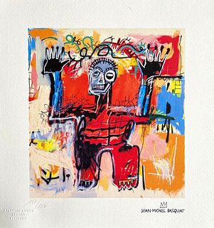 Jean-Michel Basquiat 'UnTitled' 1978, Limited edition lithograph