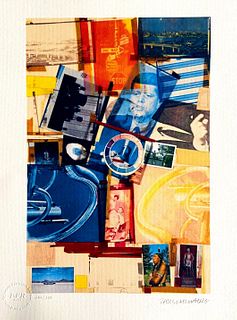 Robert Rauschenberg 'Un-Titled' 1991, Limited edition lithograph