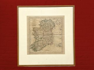 1774 Map of Ireland by Samuel Dunn