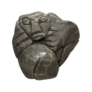 Never Chihumba African Hand Carved "Face" Stone Sculpture