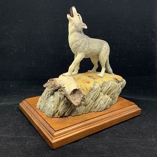 Paul Burdette's "Wolf" Limited Edition AP Sculpture