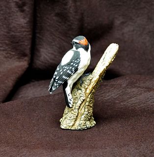 Paul Brunelle's "Downey Woodpecker" Limited Edition Sculpture