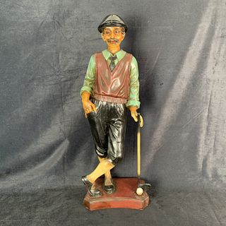 Peter Mook Golfer Statue