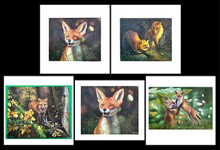 Original Fox Paintings