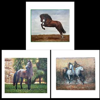 Original Horse / Equestrian Paintings