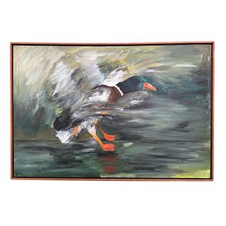 Original Mallard Duck Painting