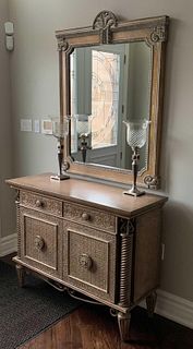 Lam Lee Console & Matching Mirror