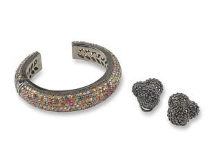 A Matthew Campbell Laurenza jewelry set