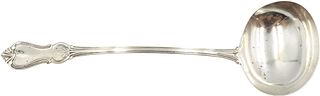 Early Heller Coin Silver Ladle