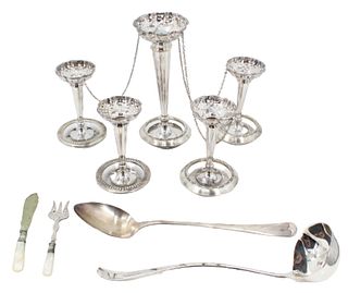 (12) Silver Plated Serving Ware