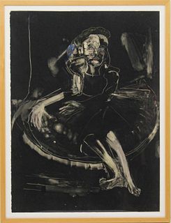 Judy Glantzman (B 1956) American, Monotype