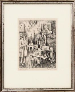 Peggy Brook Bacon (1895-1987) American, Lithograph