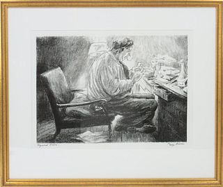 Peggy Brook Bacon (1895-1987) American, Lithograph