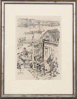 Lester George Hornby (1882-1956) American, Sketch