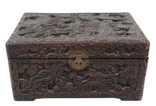 Carved Chinese Box