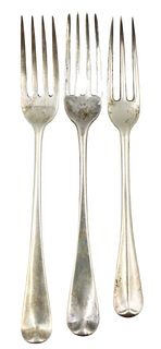(3) English Sterling Forks, 7.1 ozt