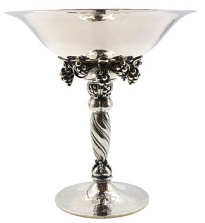 Exquisite Jensen Grapevine Sterling Compote 18 ozt
