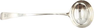 English Georgian Sterling Punch Ladle 5.8 ozt