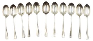 (11) English Sterling Tablespoons, 18 ozt