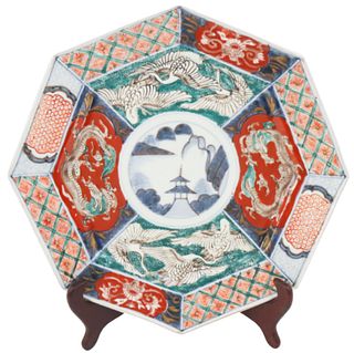 Japanese Octagonal Dragon Charger