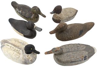 (6) Antique Duck Decoys