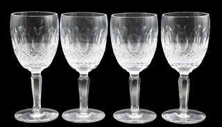 (4) Waterford "Colleen" Claret Wine Glasses