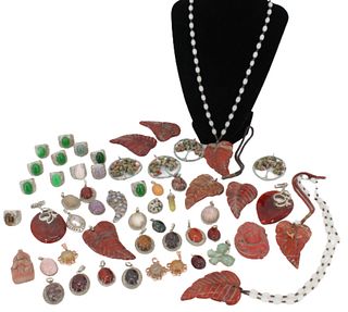 (53) Assorted Stone Jewelry