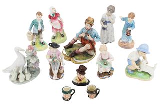 (12) Royal Doulton Assorted Figurines and Jugs