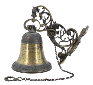 Vintage Brass Prayer Bell