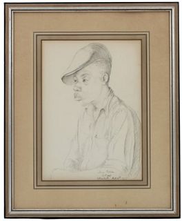 Bradford Perin (188-1963) American, Sketch