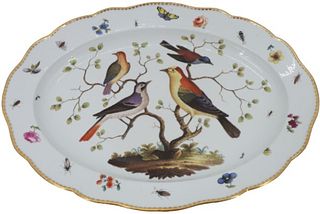 Meissen Platter With Birds