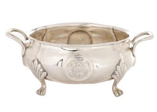 Early Anton Michelsen Silver Footed Bowl