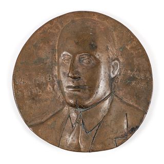 Walter B Eichleay bronze plaque