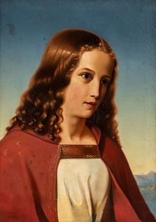 18th Century Italian School painting Young Christ