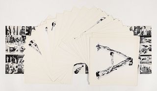 Anthon Beeke The Nude Alphabet 30 Cards 1970