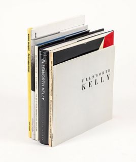 Lot of 7 Ellsworth Kelly Catalogs and Monographs