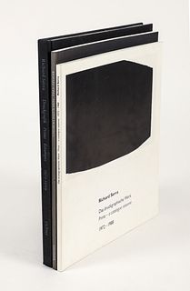 Richard Serra Lot of 3 Books Prints Catalogue Raisonne
