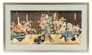 Utagawa Kunisada Ukiyo-e Woodblock Print