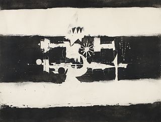 Johnny Friedlaender Abstract Etching  and Aquatint