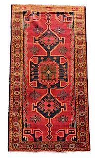 Hand Woven Persian Azerbaijan  Rug 4' 2" x 8' 6"