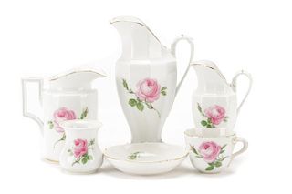 Collection, Meissen Pink Rose Table Articles