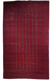 Vintage Afgan Turkeman Rug 10' x 16’11” (3.05 x 5.16 M)