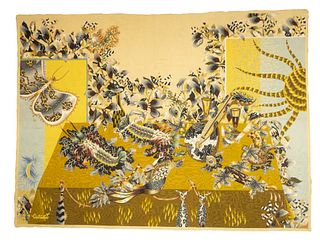 Mid Century Tapestry Signed Jean Lurcat 6’5" x 8’8” (1.96 x 2.64 M)