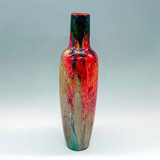 Royal Doulton Impressive Flambe Vase