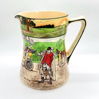 Royal Doulton Motoring Series Ware Pitcher, After The Run