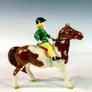 Beswick Porcelain Figurine, Girl on Pony