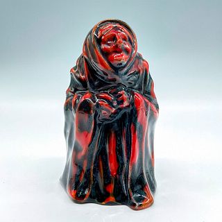Rare Royal Doulton Flambe Sung Figurine, Despair HN596